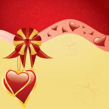 Valentine background Stock Illustration