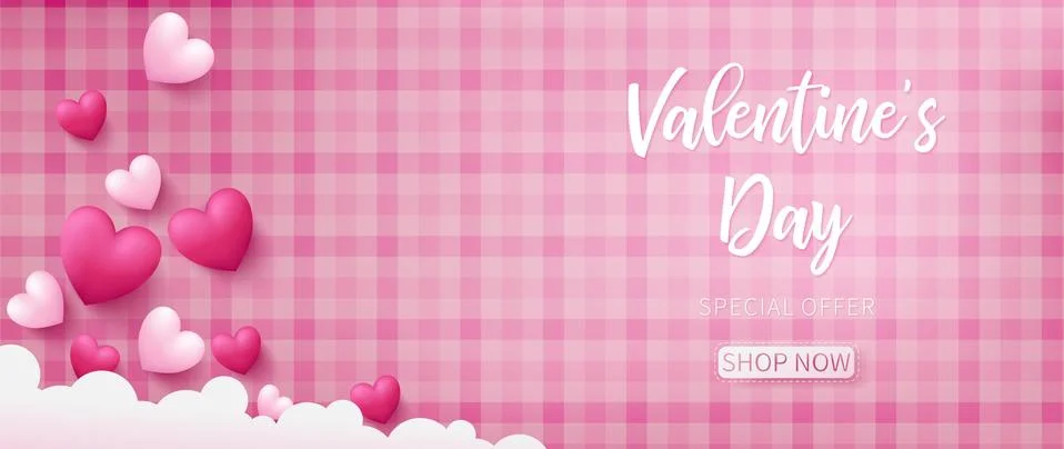 Valentine background Stock Illustration