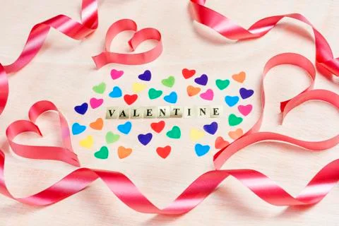 Valentine background Stock Photos
