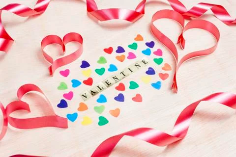 Valentine background Foto stock