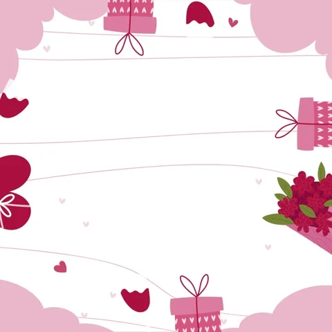 Valentine background video Stock Footage 299516419