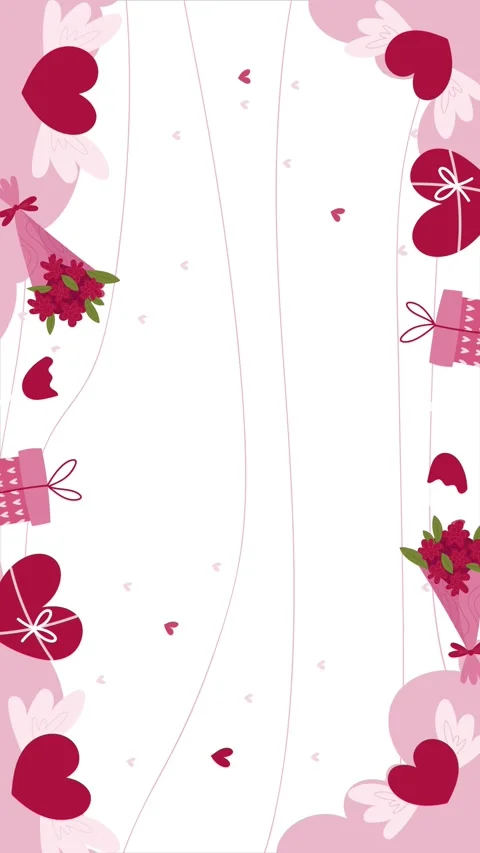 Valentine background video Stock Footage 299517029