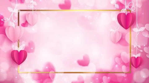 Valentine banner Stock Illustration