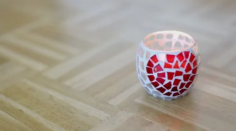 Valentine candle light Stock Footage 67354568