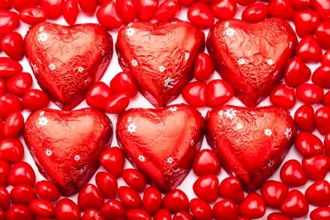 Valentine candy Stock Photos