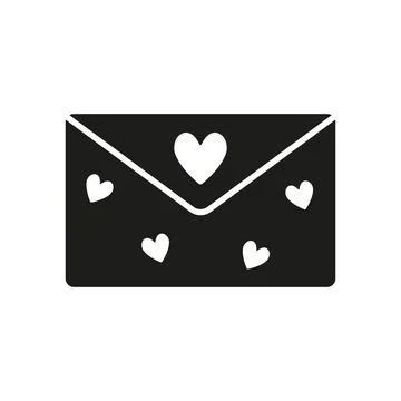 Valentine card icon vector basic design simple and modern イラスト素材