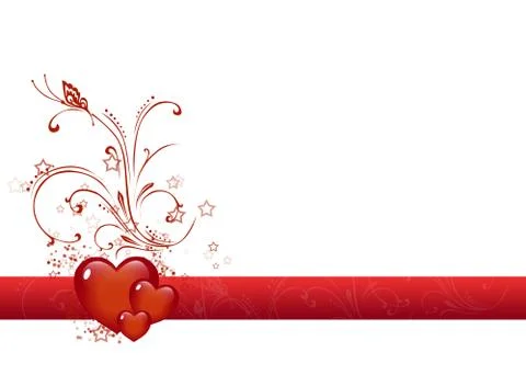 Valentine Card Stock Illustration