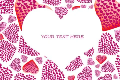 Valentine card Stock Illustration