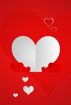 Valentine Card Stock Illustration