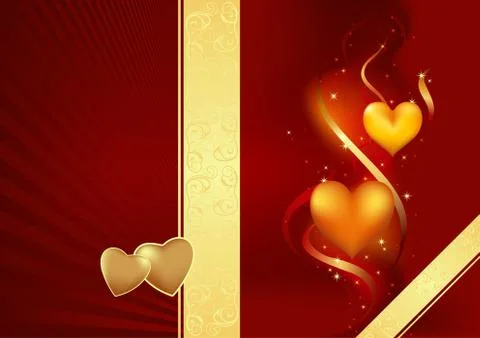 Valentine Card Stock Illustration