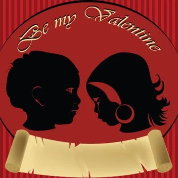 Valentine Card Stock Illustration