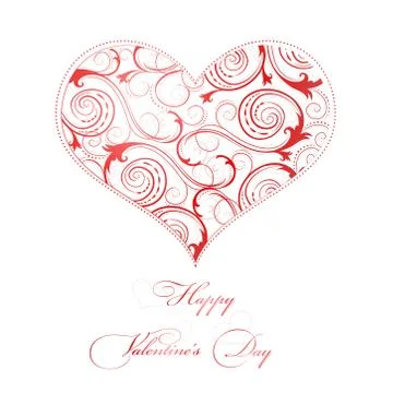 Valentine Card Stock Illustration