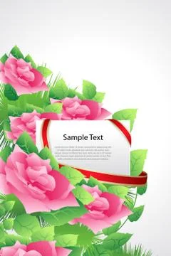 Valentine card Stock Illustration