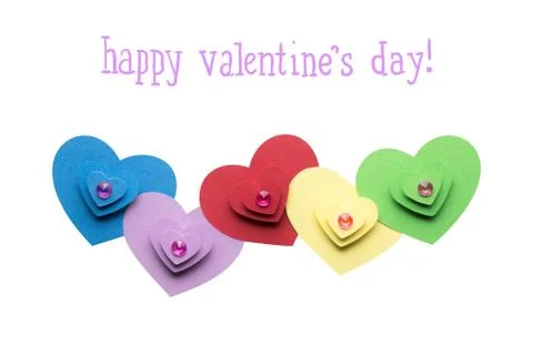 Valentine card. Stock Photos
