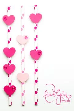 Valentine card. Stock Photos