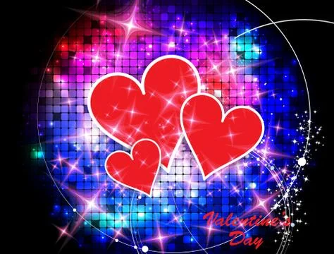 Valentine card. Vector Stock Illustration