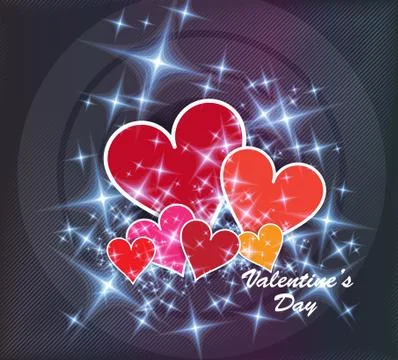 Valentine card. Vector イラスト素材