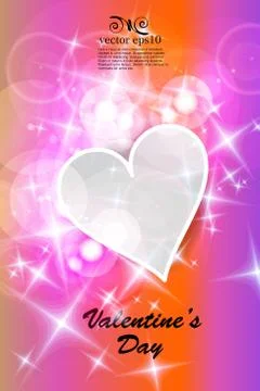 Valentine card. Vector 스톡 일러스트