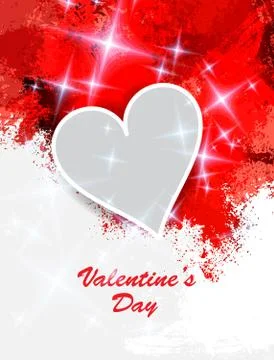 Valentine card. Vector Stock Illustration
