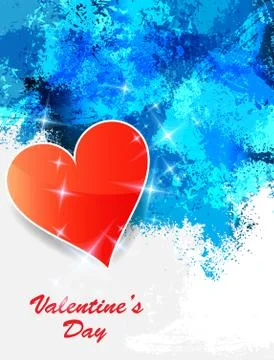 Valentine card. Vector Stock Illustration