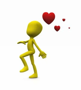 Valentine character Stock Illustration