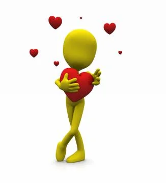 Valentine character Stock Illustration