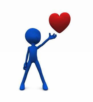 Valentine character Stock Illustration