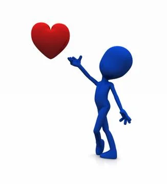 Valentine character 스톡 일러스트