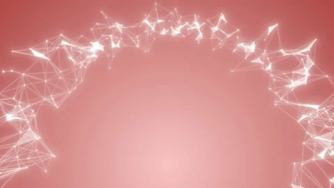Valentine concept flowing on red background. Valentine's day backdrop. St Stock Footage 112224894