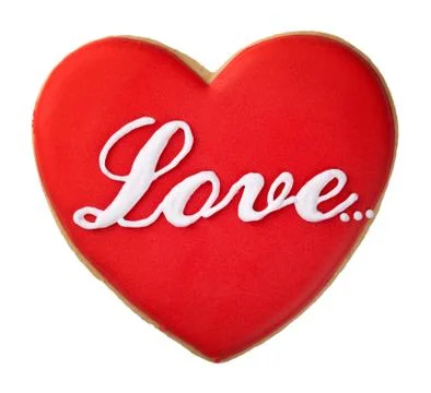 Valentine cookie Stock Photos