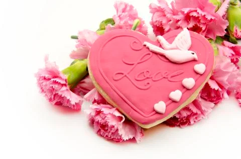 Valentine cookie Stock Photos