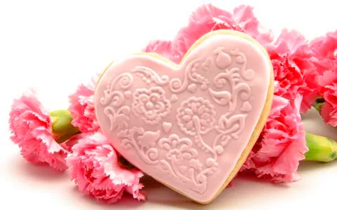 Valentine cookie Stock Photos