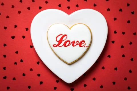Valentine cookie Stock Photos