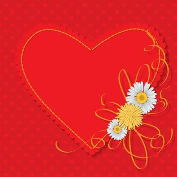 Valentine day background Stock Illustration