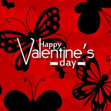 Valentine day background Stock Illustration