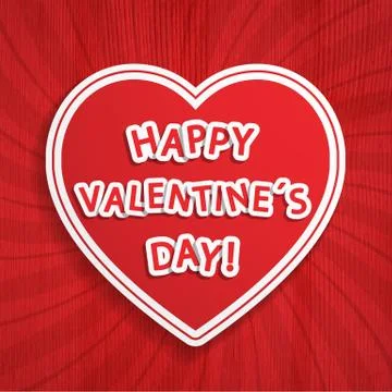 Valentine Day background Stock Illustration