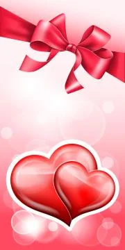 Valentine day background Stock Illustration