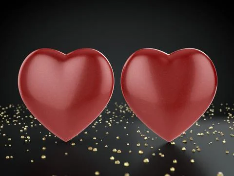 Valentine day background Stock Illustration