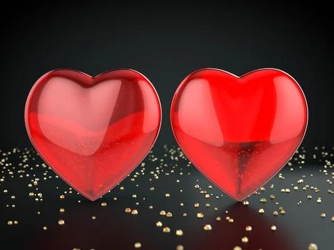 Valentine day background Illustrazione stock
