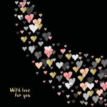Valentine day design Stock Illustration