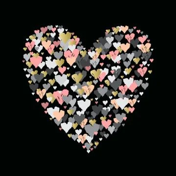 Valentine day design Stock Illustration