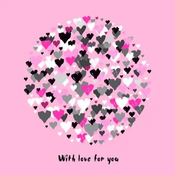 Valentine day design Stock Illustration