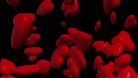 Valentine Day Red Alpha Stock-Footage 146729972