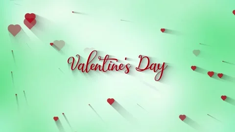 Valentine Day Text 04 Stock-Footage 161983487