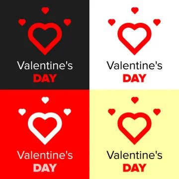 Valentine Day vector Illustrazione stock