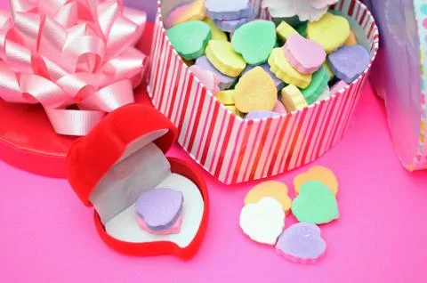 Valentine decoration Stock Photos