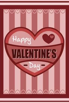 Valentine design Stock Illustration