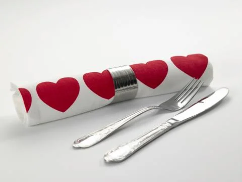 Valentine dinner Stock Photos