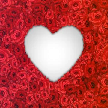 Valentine Flowers Stock Illustration