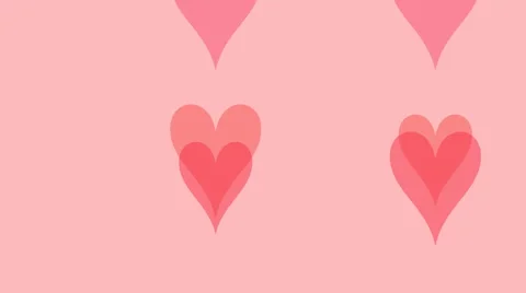 Valentine gilder Stock Footage 1009425